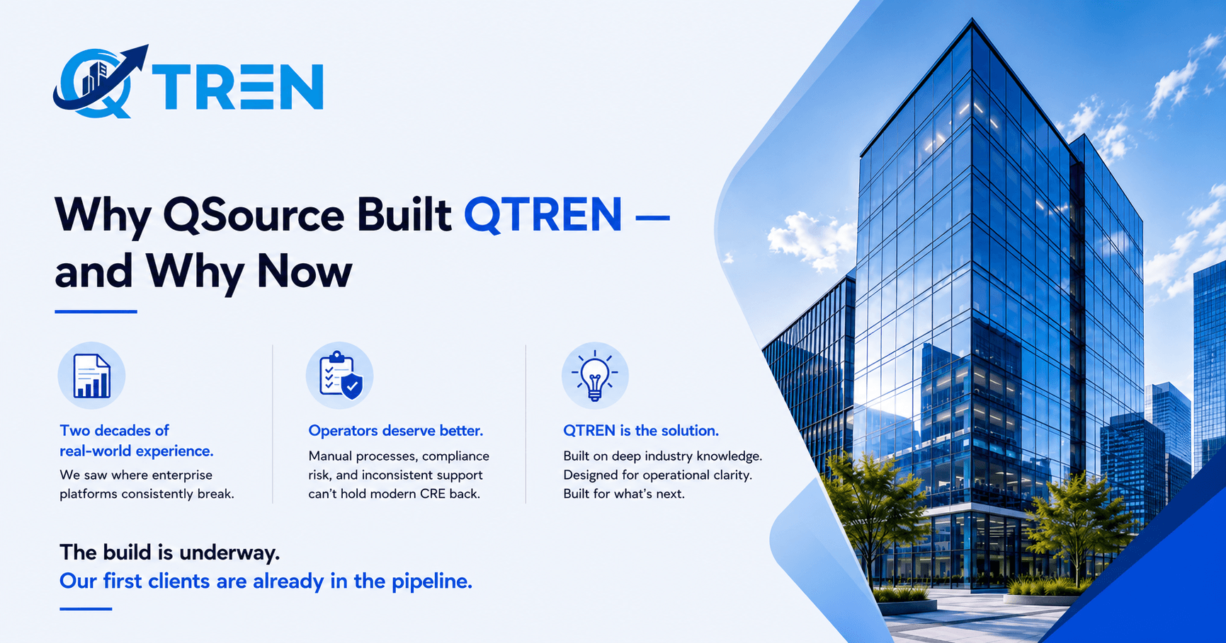 Why We Built QTREN - And What the Industry Told Us We'd Been Missing